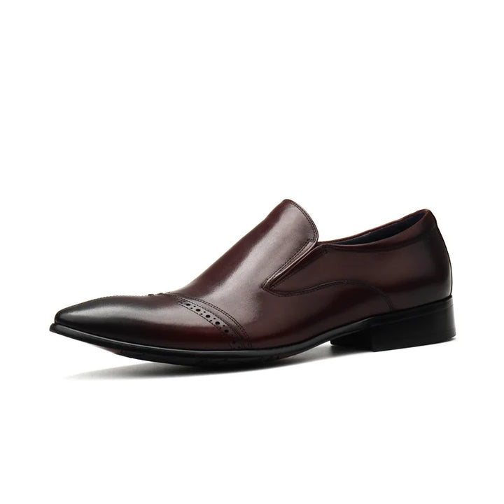 Gentleman Carved Slip-On Shoes