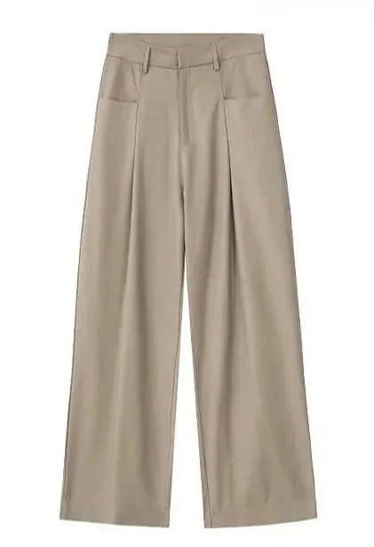 Elegant Slouchy Loose Wide Leg Pants