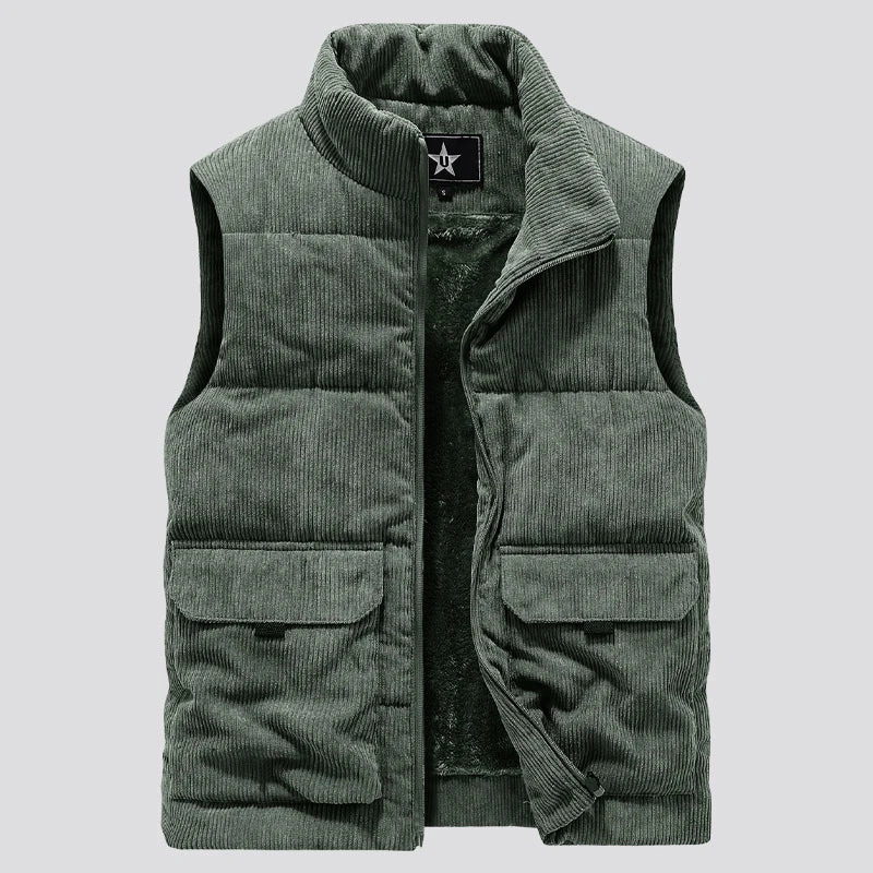 Warm Fleece Lined Casual Vest