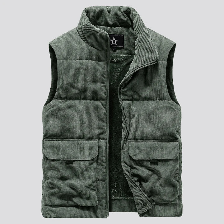 Warm Fleece Lined Casual Vest