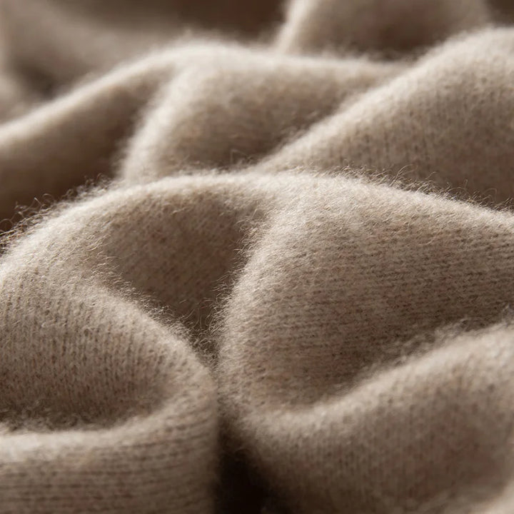 Charming Thick Cashmere Base Cardigan