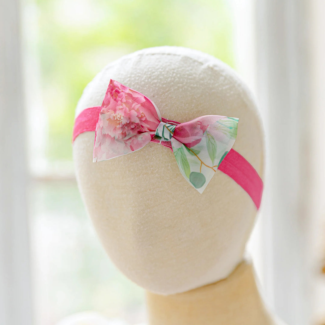Elegant Printed Flower Toddler Girl&