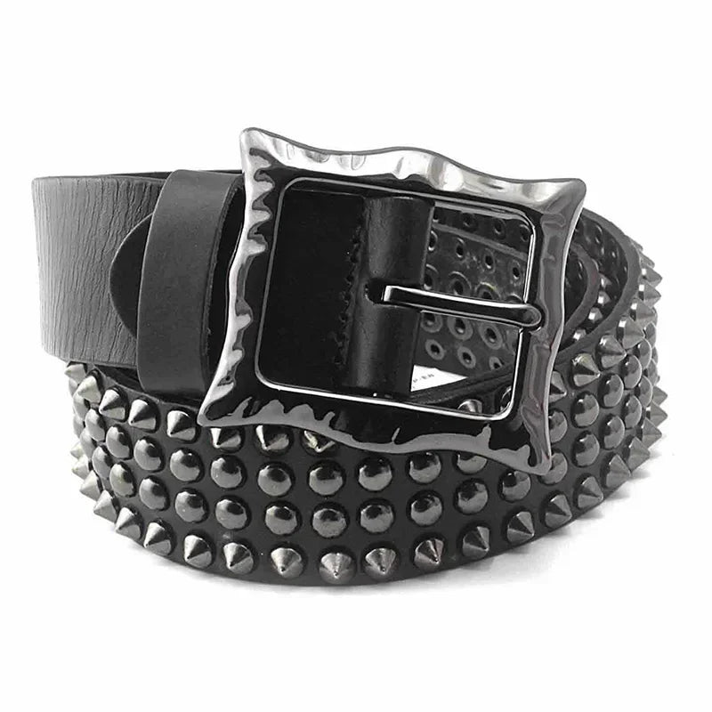 Fashionable Spike Rivets Studded Belt