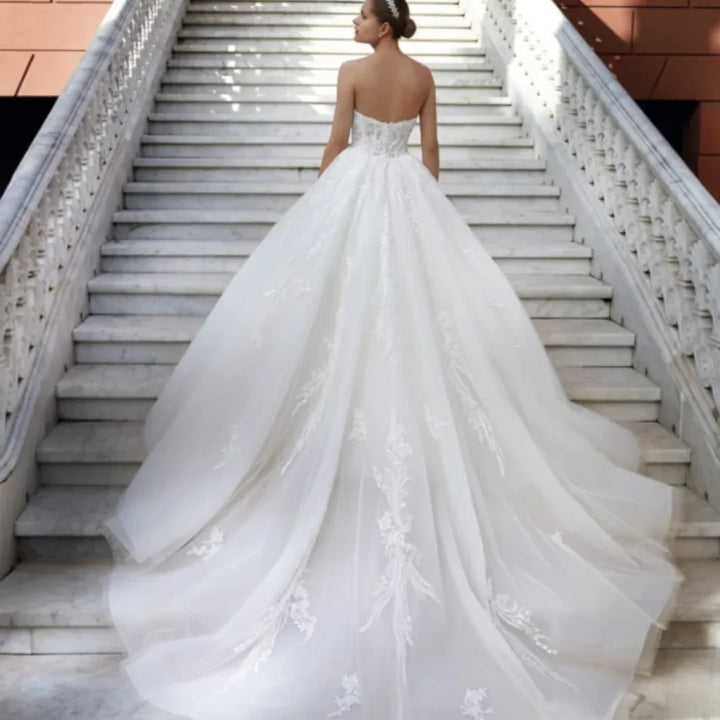 Classic Beaded Bridal Gown