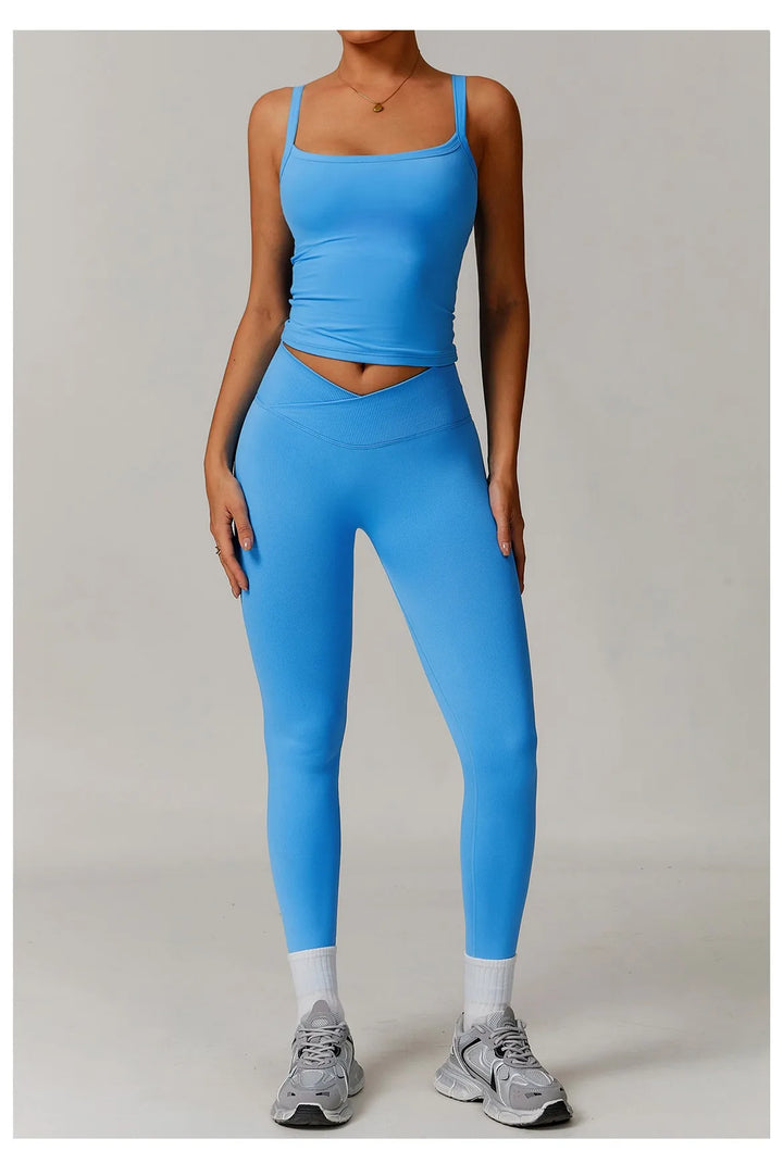 High Waist Fitness Sportswear Set