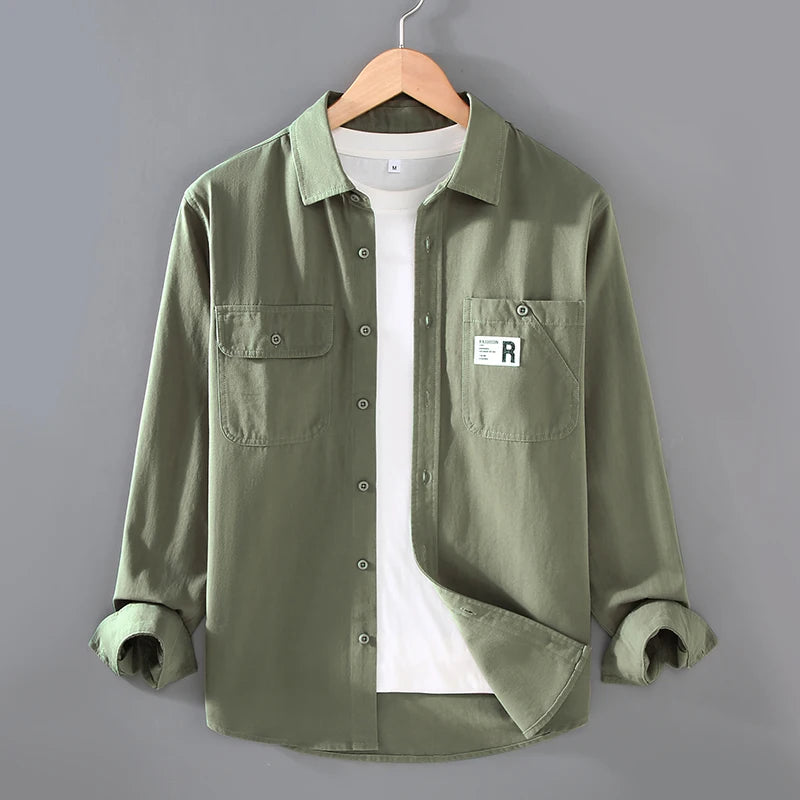 Premium Cotton Work Style Shirt