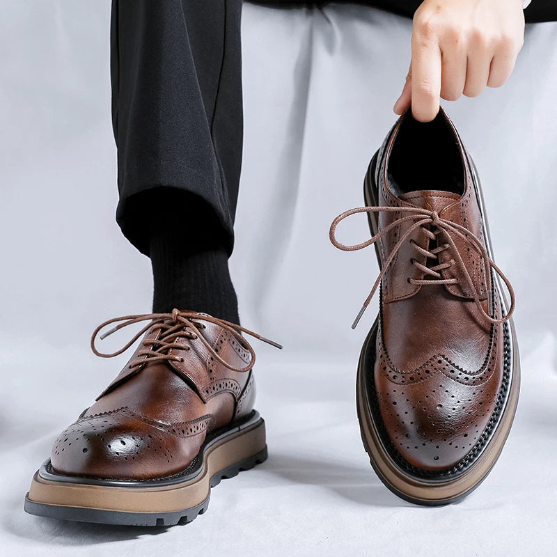 Classic Brogue Style Shoes