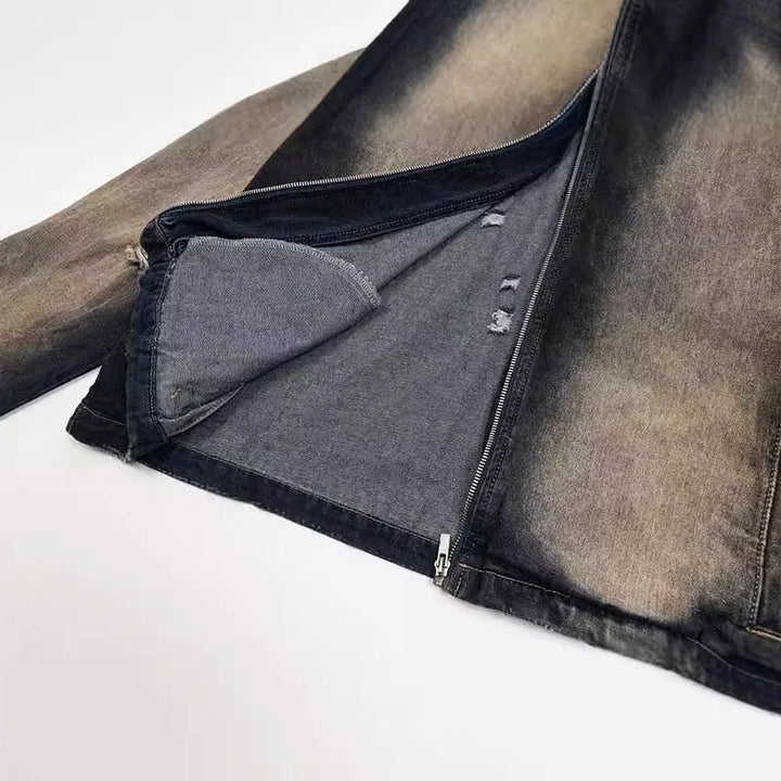 Hip Hop Oversized Denim Jeans Jacket