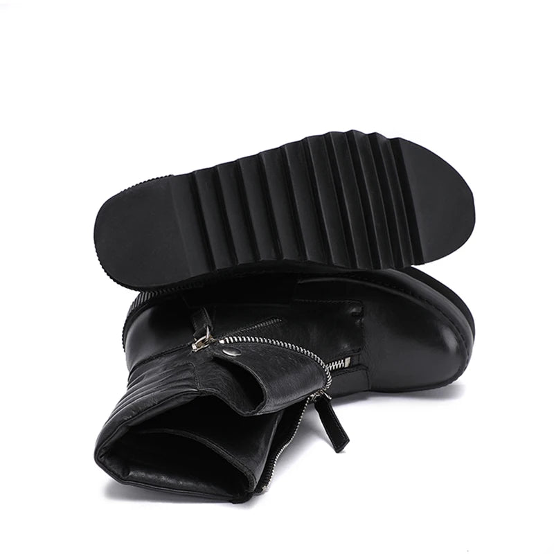 Gentle Handmade Sewing Goodyear Boots