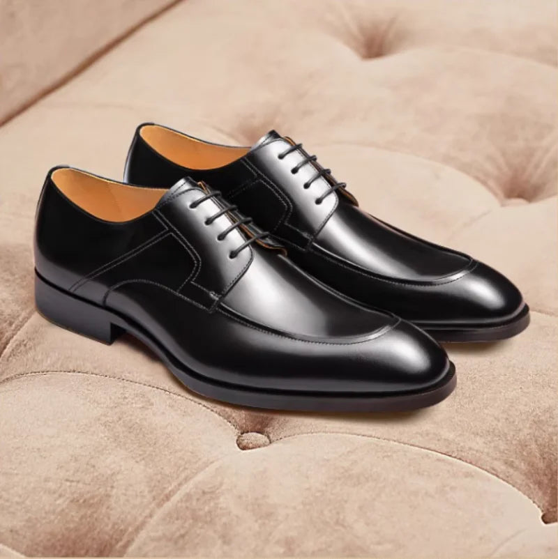 Trendy British Leather Business Shoes