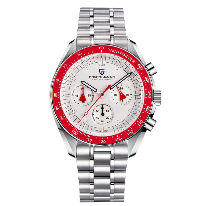 Refined Moon Panda Chronograph Watch