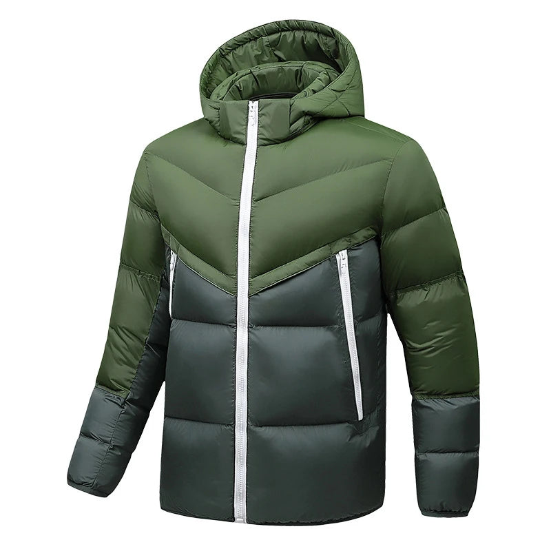 Elegant Thermal Padded Windbreaker Jacket