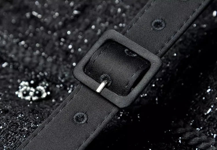 Single Breasted Spliced Formal Dress