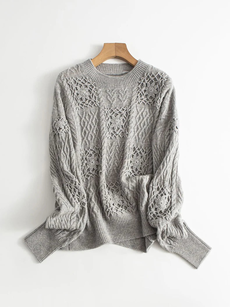 Trendy Sheep Wool Pullover Sweater