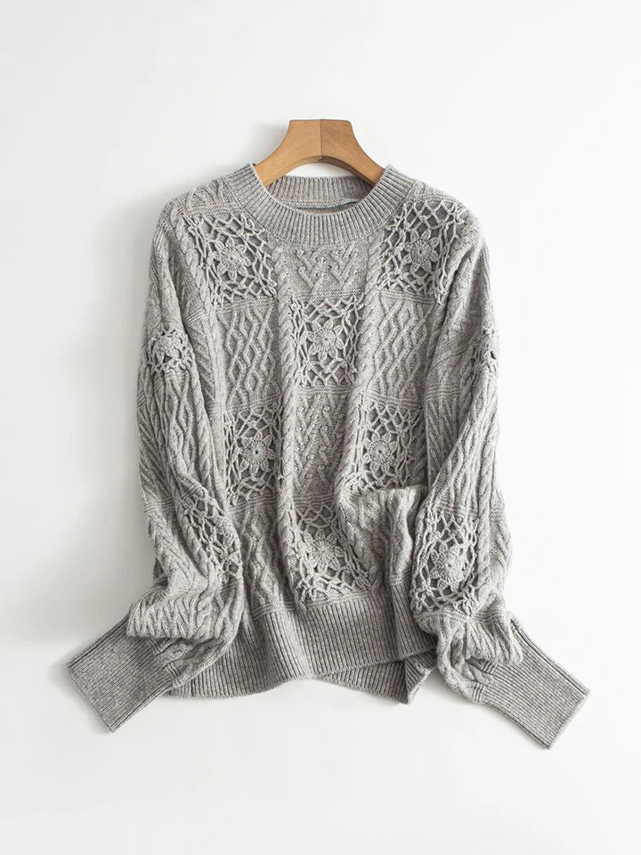 Trendy Sheep Wool Pullover Sweater
