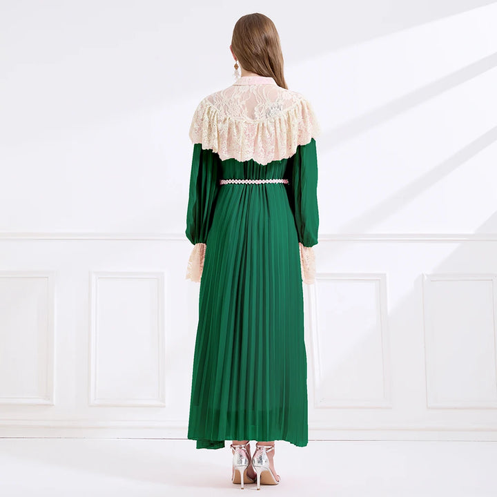 Wonderful Lace Spliced Party Dress