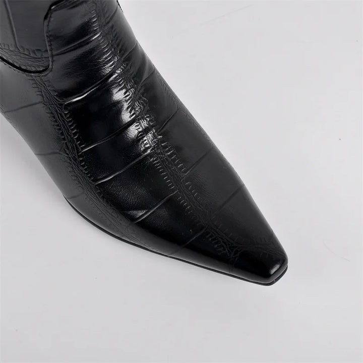 Stylish Pointed Toe Cowgirl Boots