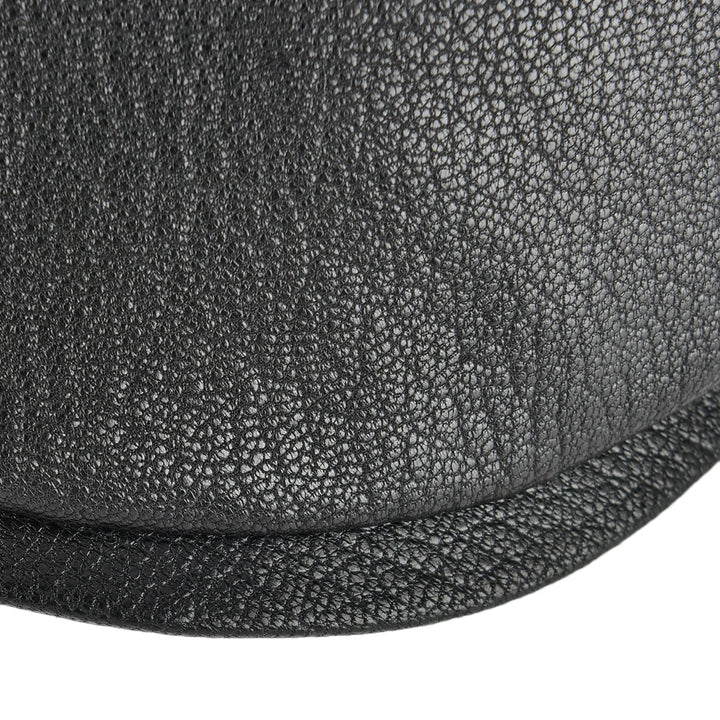 Smart Genuine Leather Flat Cap