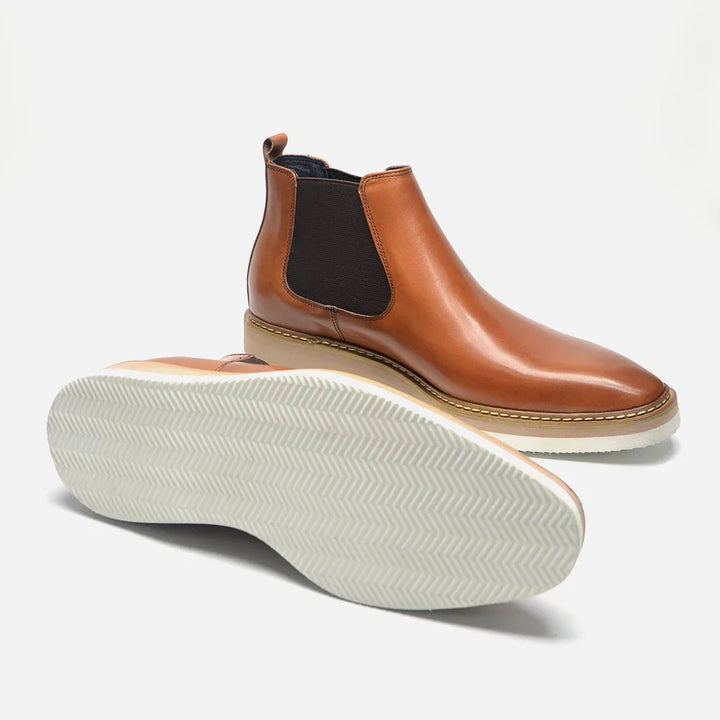 Impeccable Real Leather Chelsea Boots