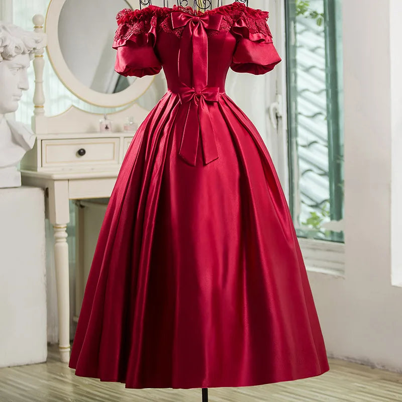 Puff Serene Rose Detail Bridal Gown