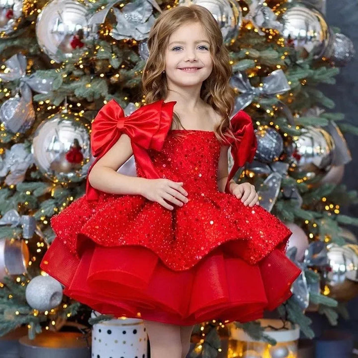 Bow Sparkling Sequin Girl&