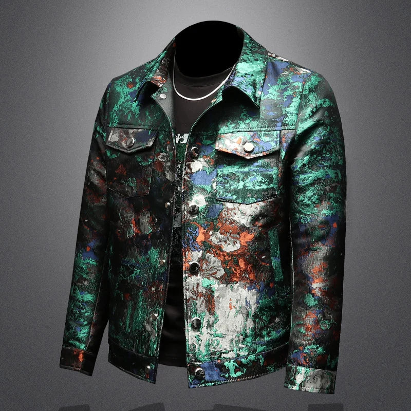 Regal Jacquard Bomber Jacket