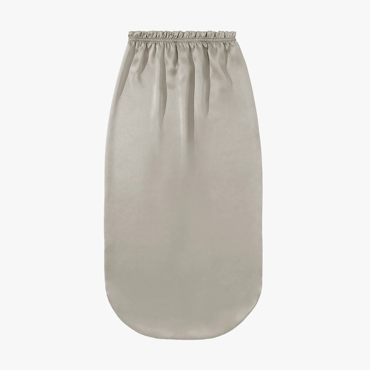 Elegant Long Silk Bonnet