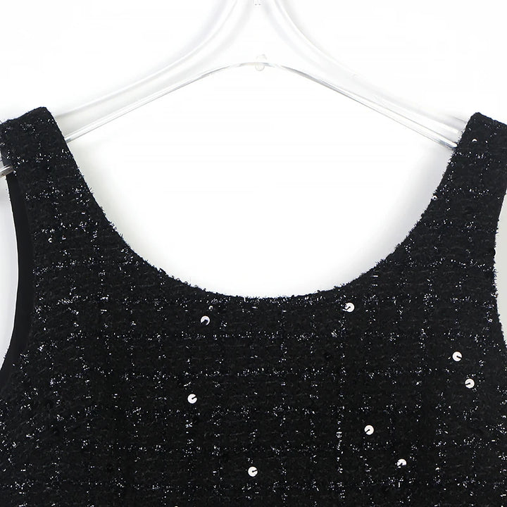 Glamorous Diamond Sequin Mini Dress