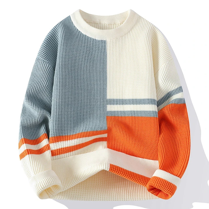 Voguish High-quality Roving Decorated Sweater