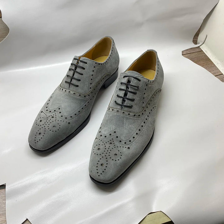 Regal Genuine Suede Leather Brogue