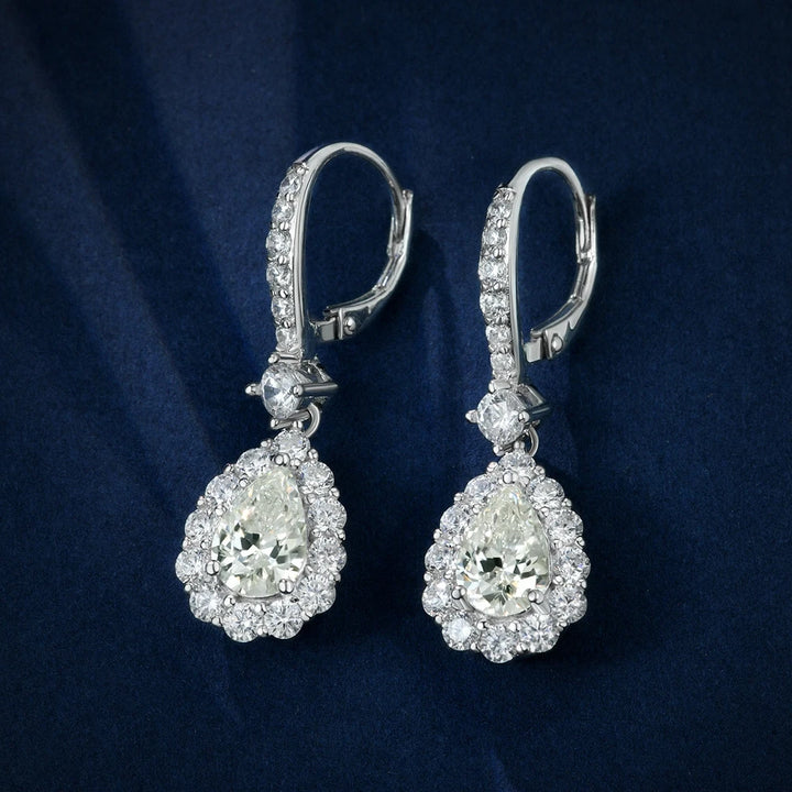 Sweet Sapphire Drop Dangle Earrings