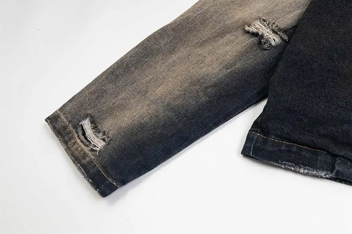 Hip Hop Oversized Denim Jeans Jacket