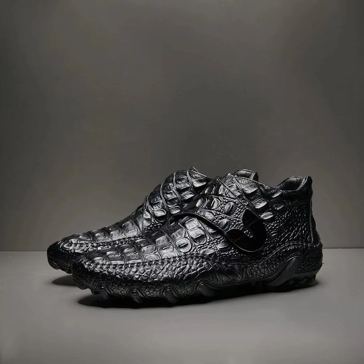 Gorgeous Embossed High-top Retro Sneakers