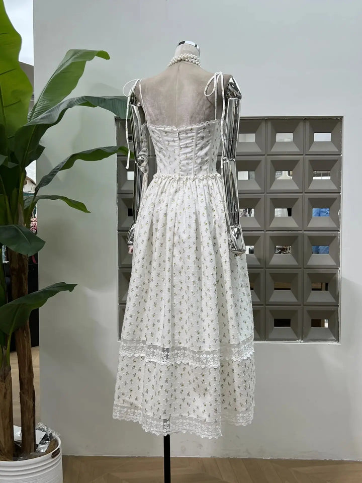 Graceful Lace Wrap Evening Gown