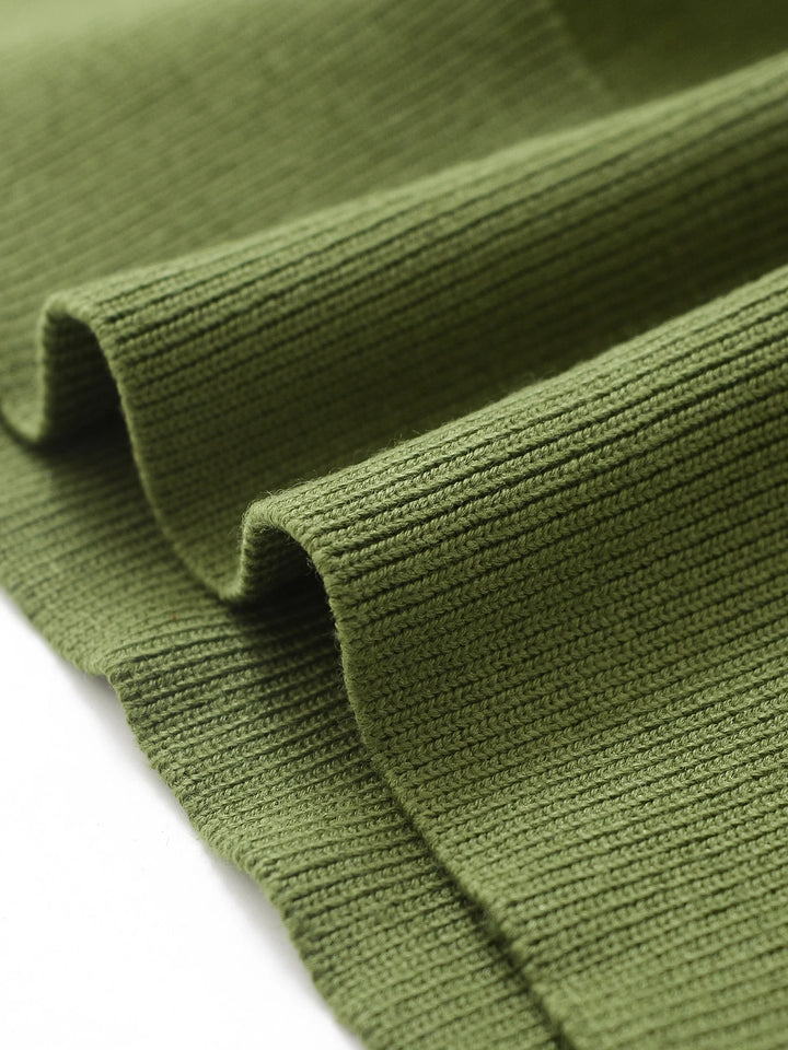 Sleek Slim Fit Polo Sweater