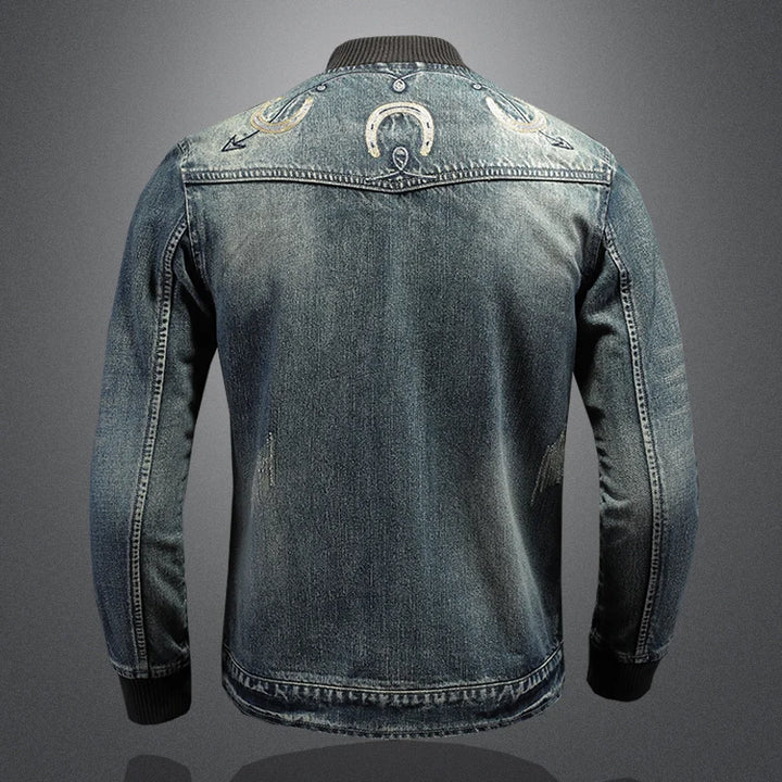 Light blue denim men&