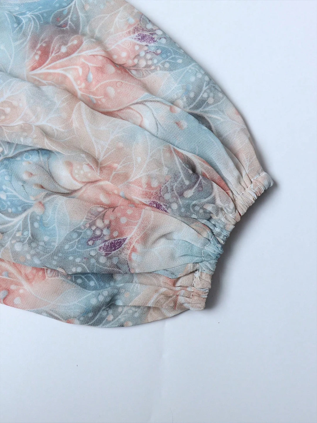 Beautiful Floral Printed Evening Gown