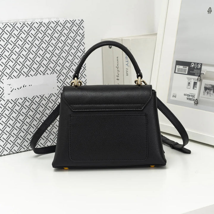 Luxurious Soft Cowhide Square Handbag