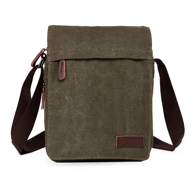 Vintage Single Shoulder Canvas Bag