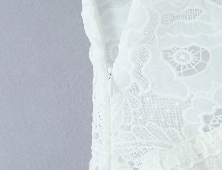 Elegant High Waist A-Line Skirt