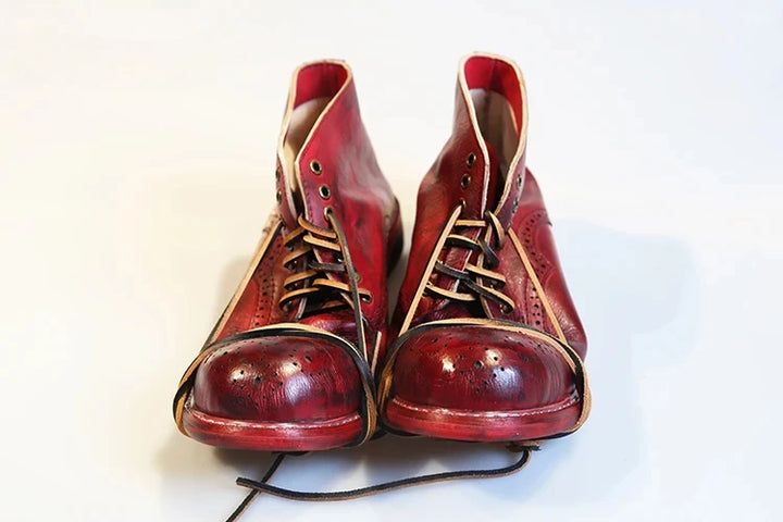 Trendy High Toe Short Tooling Boots