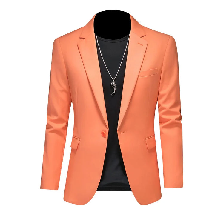 Smart Single Breasted Slim Fit Blazer
