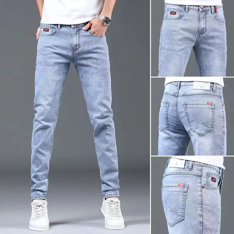Luxury Designer Skinny Denim Jeans