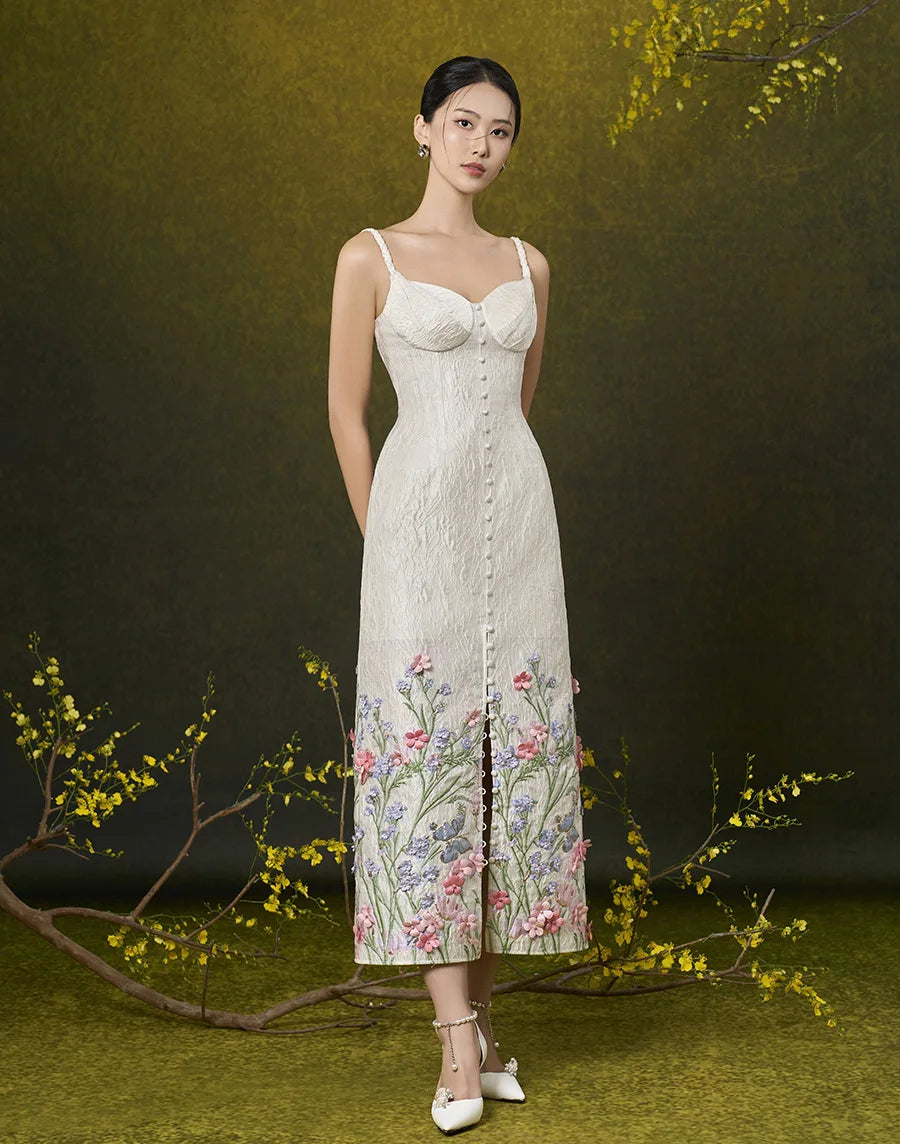 Women's Modern Chest Wrap Split Dress - All For Me Today