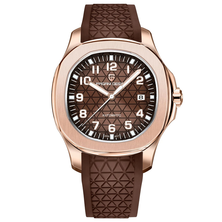 Refined Barrel Dial Mechanical Wristwatch