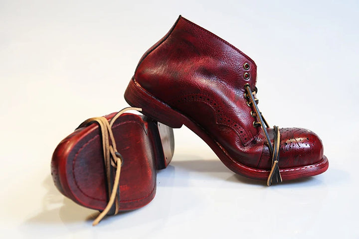 Trendy High Toe Short Tooling Boots