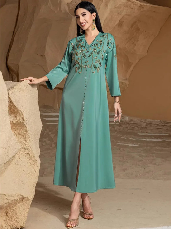 Delightful Diamonds Abaya Dress