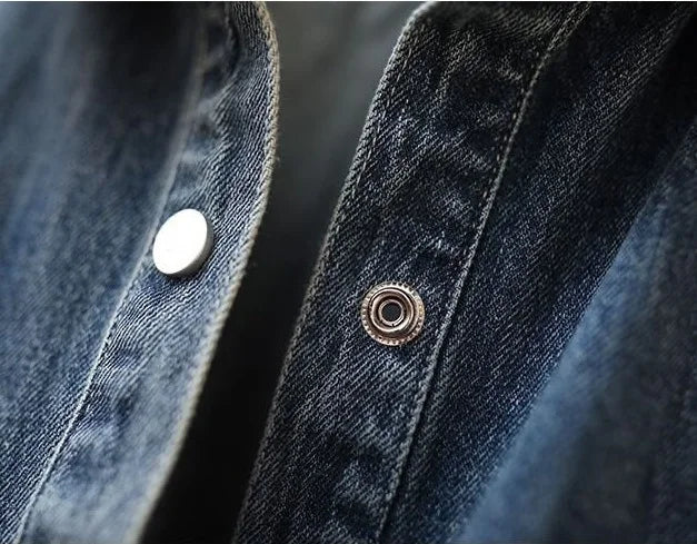 Wonderful Wash Loose Denim Coat