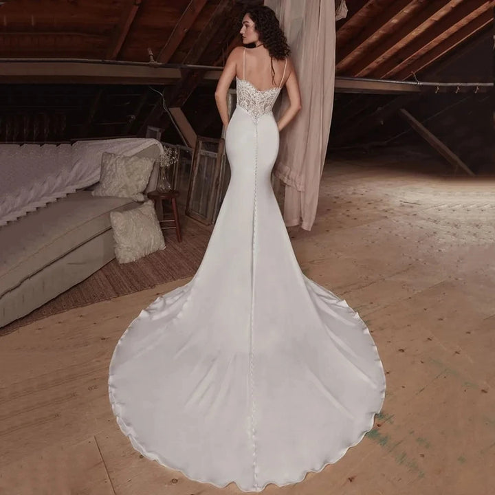 Strapless Mermaid Wedding Dress