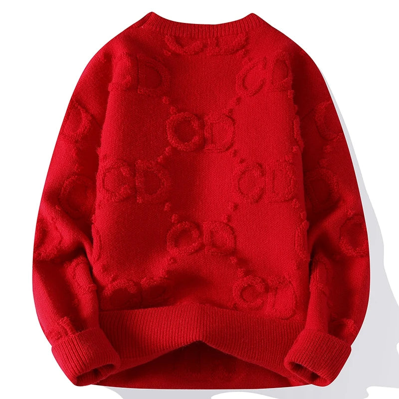 Luxury Warm Wool Pullover Sweater